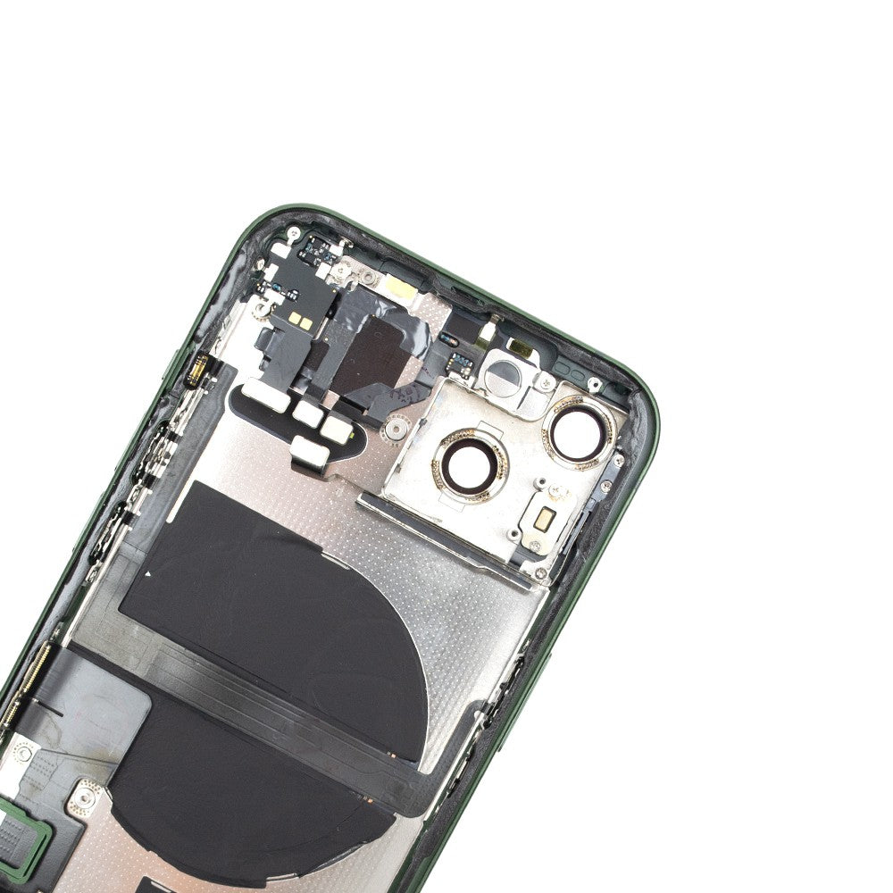 Rear Housing with Full Set Parts for iPhone 13-Green (Purple) Rear Housing with Full Set Parts for iPhone 13-Green (Purple)